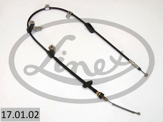 Obrázok żażné lanko parkovacej brzdy LINEX  170102
