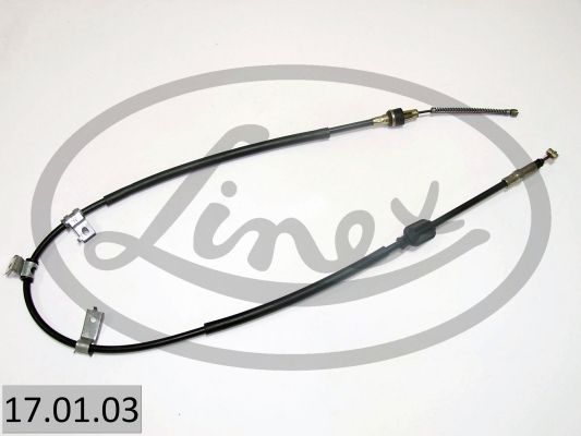 Obrázok żażné lanko parkovacej brzdy LINEX  170103