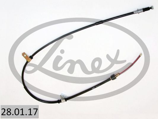 Obrázok żażné lanko parkovacej brzdy LINEX  280117
