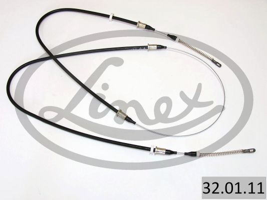 Obrázok żażné lanko parkovacej brzdy LINEX  320111