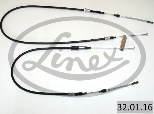 Obrázok żażné lanko parkovacej brzdy LINEX  320116