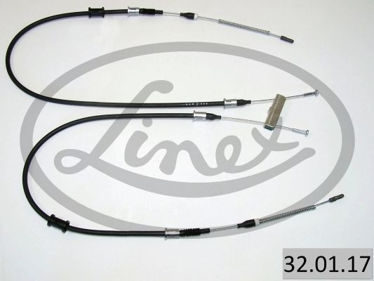 Obrázok żażné lanko parkovacej brzdy LINEX  320117