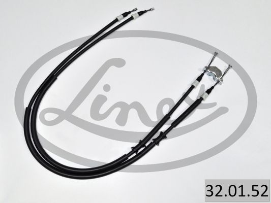 Obrázok żażné lanko parkovacej brzdy LINEX  320114