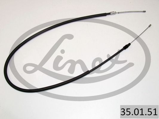 Obrázok żażné lanko parkovacej brzdy LINEX  350151