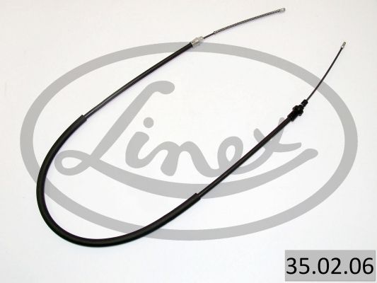 Obrázok żażné lanko parkovacej brzdy LINEX  350206