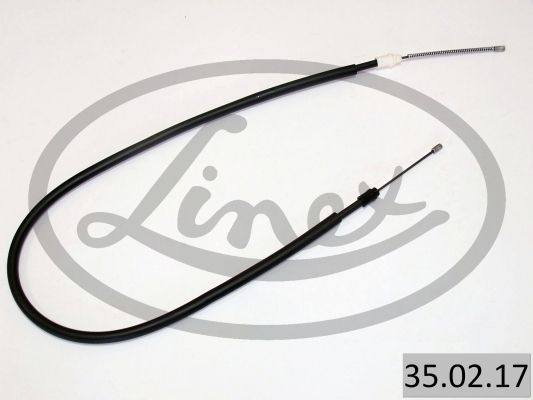 Obrázok żażné lanko parkovacej brzdy LINEX  350217