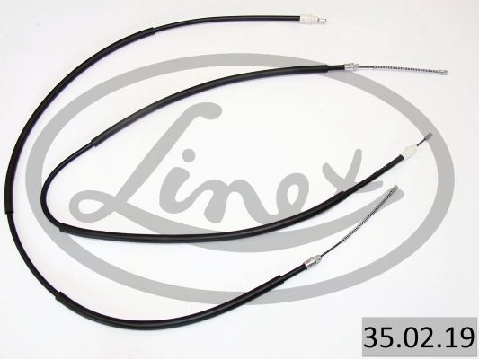 Obrázok żażné lanko parkovacej brzdy LINEX  350219