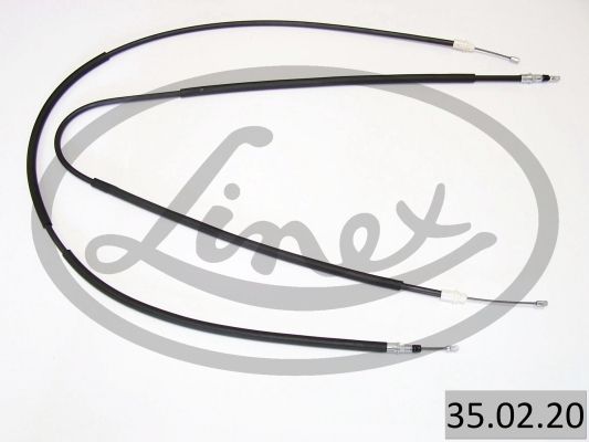 Obrázok żażné lanko parkovacej brzdy LINEX  350220