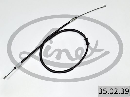Obrázok żażné lanko parkovacej brzdy LINEX  350239
