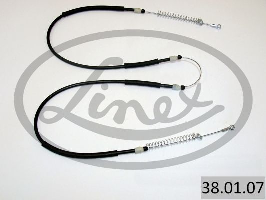 Obrázok żażné lanko parkovacej brzdy LINEX  380107