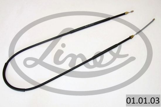 Obrázok żażné lanko parkovacej brzdy LINEX  010103
