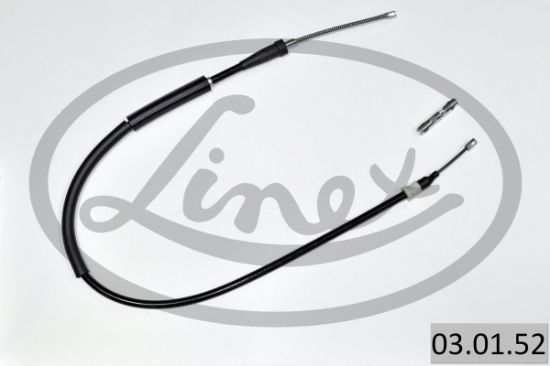 Obrázok żażné lanko parkovacej brzdy LINEX  030152