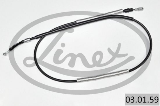 Obrázok żażné lanko parkovacej brzdy LINEX  030159