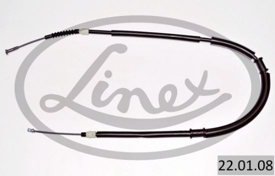 Obrázok żażné lanko parkovacej brzdy LINEX  220108