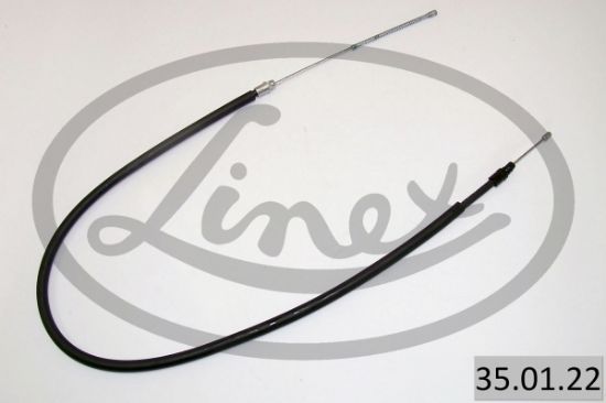 Obrázok żażné lanko parkovacej brzdy LINEX  350122