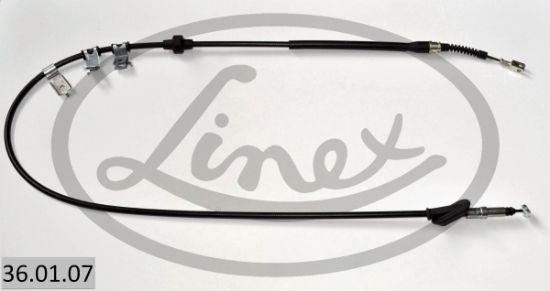 Obrázok żażné lanko parkovacej brzdy LINEX  360107