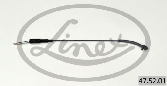 Obrázok Lanko nastavenia operadla sedadla LINEX  475201
