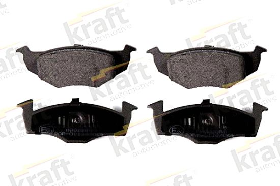 Obrázok Sada brzdových platničiek kotúčovej brzdy KRAFT AUTOMOTIVE  6000275