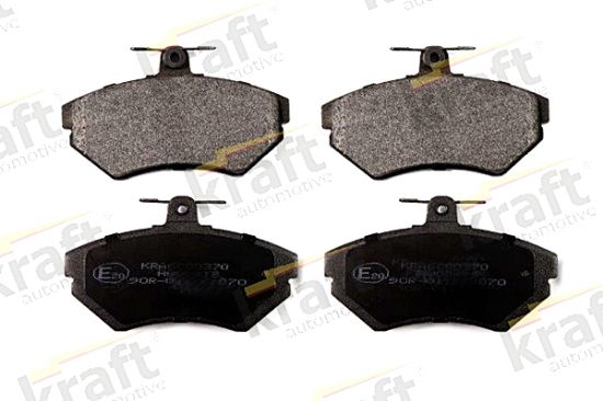 Obrázok Sada brzdových platničiek kotúčovej brzdy KRAFT AUTOMOTIVE  6000370