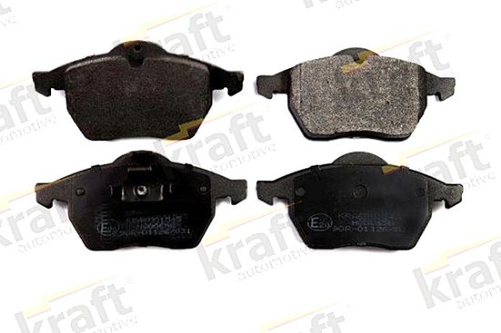 Obrázok Sada brzdových platničiek kotúčovej brzdy KRAFT AUTOMOTIVE  6001545