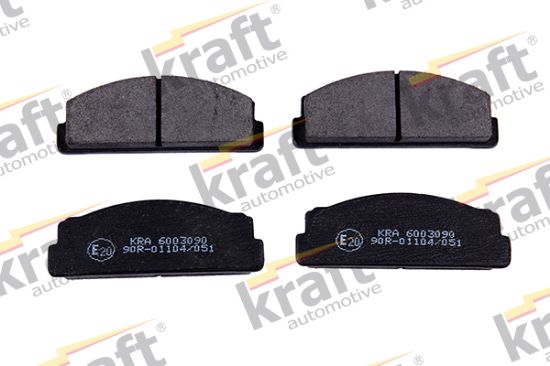 Obrázok Sada brzdových platničiek kotúčovej brzdy KRAFT AUTOMOTIVE  6003090