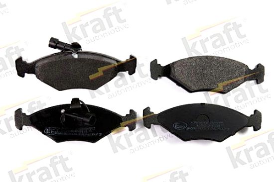Obrázok Sada brzdových platničiek kotúčovej brzdy KRAFT AUTOMOTIVE  6003200