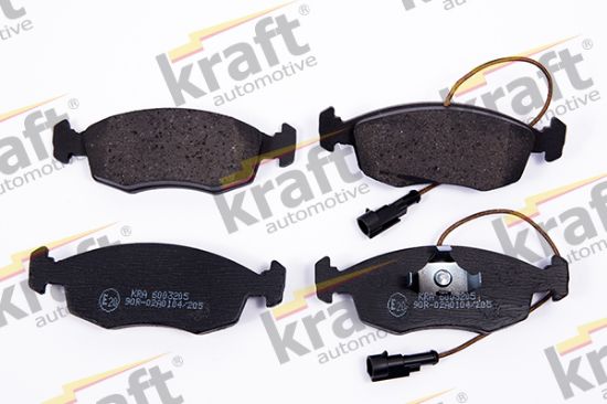 Obrázok Sada brzdových platničiek kotúčovej brzdy KRAFT AUTOMOTIVE  6003205