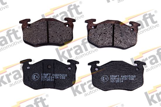 Obrázok Sada brzdových platničiek kotúčovej brzdy KRAFT AUTOMOTIVE  6005200