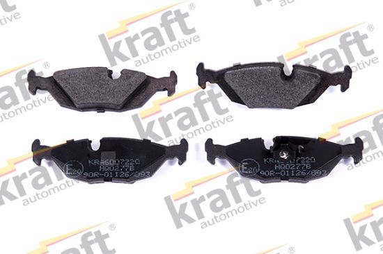 Obrázok Sada brzdových platničiek kotúčovej brzdy KRAFT AUTOMOTIVE  6007220