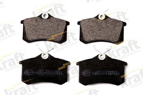 Obrázok Sada brzdových platničiek kotúčovej brzdy KRAFT AUTOMOTIVE  6010020
