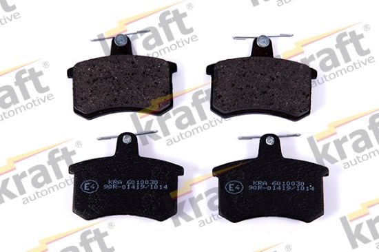 Obrázok Sada brzdových platničiek kotúčovej brzdy KRAFT AUTOMOTIVE  6010030