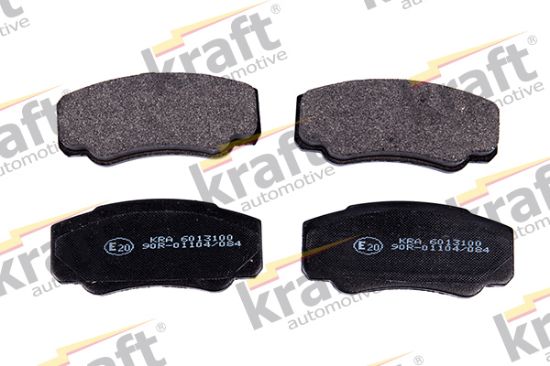 Obrázok Sada brzdových platničiek kotúčovej brzdy KRAFT AUTOMOTIVE  6013100
