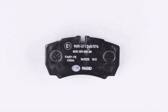 Obrázok Sada brzdových platničiek kotúčovej brzdy HELLA PAGID  8DB355005381