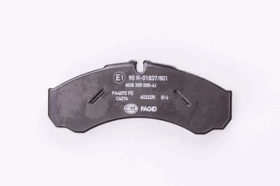 Obrázok Sada brzdových platničiek kotúčovej brzdy HELLA PAGID  8DB355005411