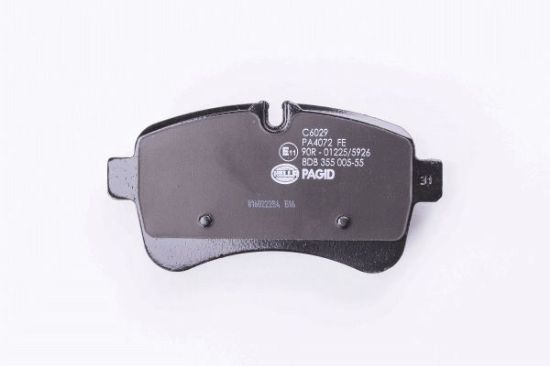 Obrázok Sada brzdových platničiek kotúčovej brzdy HELLA PAGID  8DB355005551