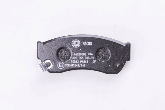Obrázok Sada brzdových platničiek kotúčovej brzdy HELLA PAGID  8DB355005711