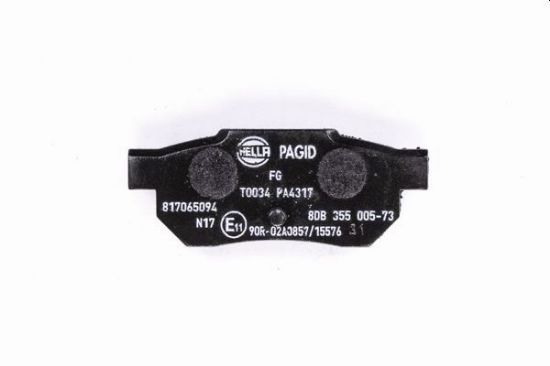 Obrázok Sada brzdových platničiek kotúčovej brzdy HELLA PAGID  8DB355005731