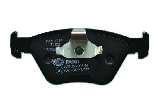 Obrázok Sada brzdových platničiek kotúčovej brzdy HELLA PAGID  8DB355007961