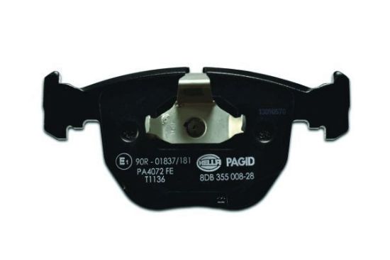 Obrázok Sada brzdových platničiek kotúčovej brzdy HELLA PAGID  8DB355008281