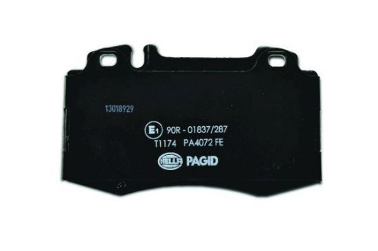 Obrázok Sada brzdových platničiek kotúčovej brzdy HELLA PAGID  8DB355008691