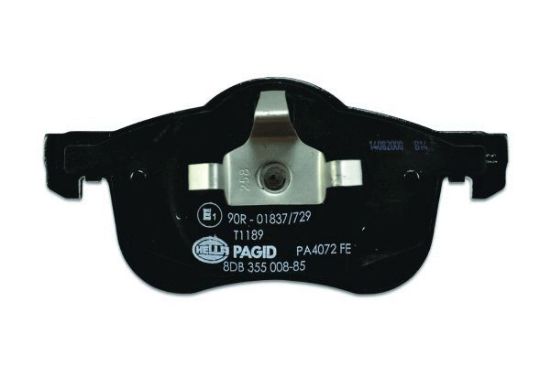 Obrázok Sada brzdových platničiek kotúčovej brzdy HELLA PAGID  8DB355008851