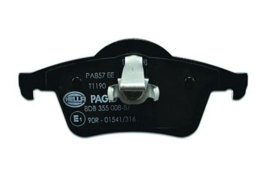 Obrázok Sada brzdových platničiek kotúčovej brzdy HELLA PAGID  8DB355008871