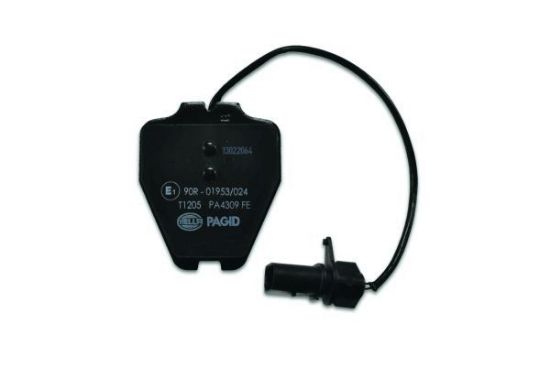 Obrázok Sada brzdových platničiek kotúčovej brzdy HELLA PAGID  8DB355009031