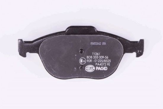 Obrázok Sada brzdových platničiek kotúčovej brzdy HELLA PAGID  8DB355009561