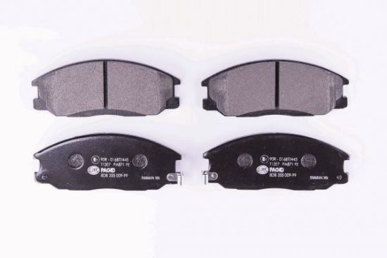 Obrázok Sada brzdových platničiek kotúčovej brzdy HELLA PAGID  8DB355009991