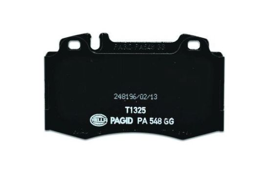 Obrázok Sada brzdových platničiek kotúčovej brzdy HELLA PAGID  8DB355010171