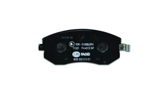 Obrázok Sada brzdových platničiek kotúčovej brzdy HELLA PAGID  8DB355010211