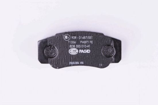 Obrázok Sada brzdových platničiek kotúčovej brzdy HELLA PAGID  8DB355010411