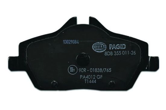 Obrázok Sada brzdových platničiek kotúčovej brzdy HELLA PAGID  8DB355011261