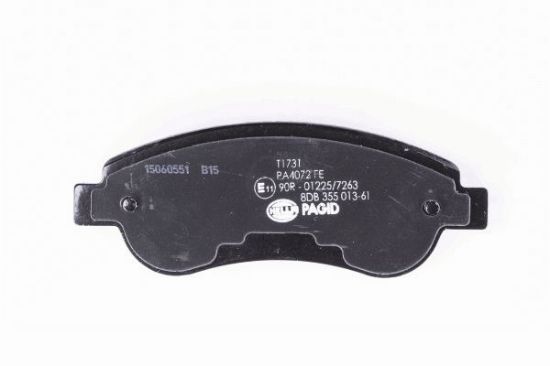 Obrázok Sada brzdových platničiek kotúčovej brzdy HELLA PAGID  8DB355013611